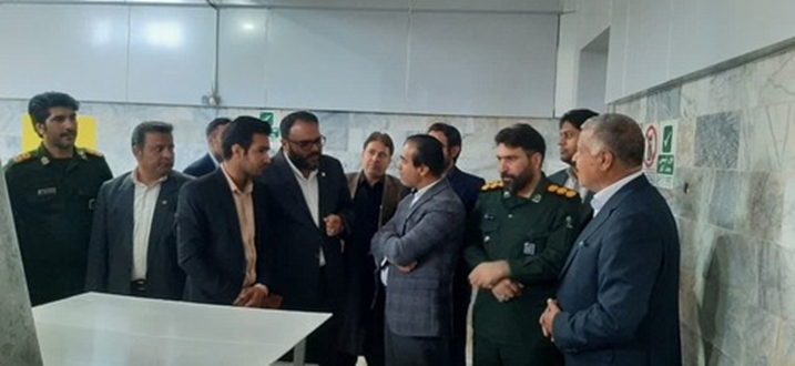 بازدید مدیرکل تعاون ، کار و رفاه اجتماعی استان و ادارات تابعه از شهرک صنعتی زاهدان